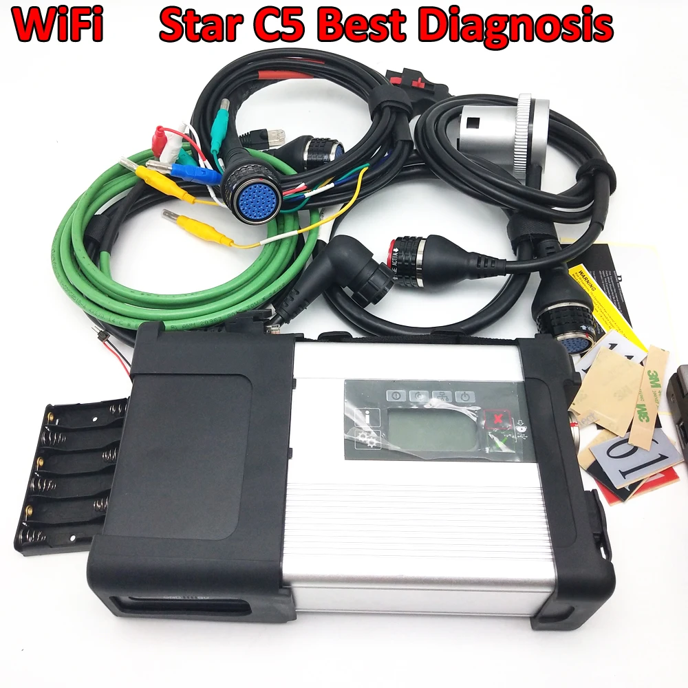 Диагностический инструмент MB STAR C5 OBD компактный 5 функций поддержка Wi-Fi с