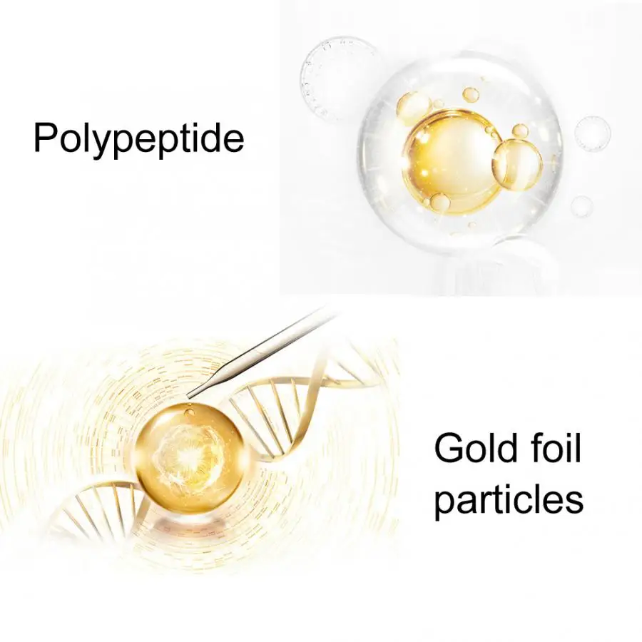 30ml Gold Polypeptide Serum Gold Foil Face Firming Moisturizing Anti-Wrinkles Serum