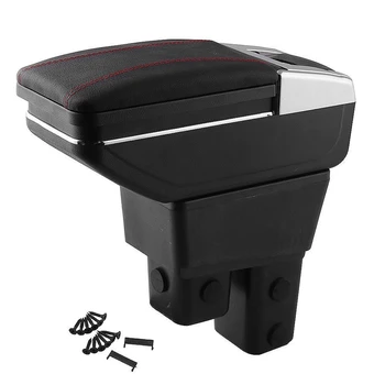 

New Center Console Armrest Storage Box Fit for Honda Fit Jazz 2009-2013
