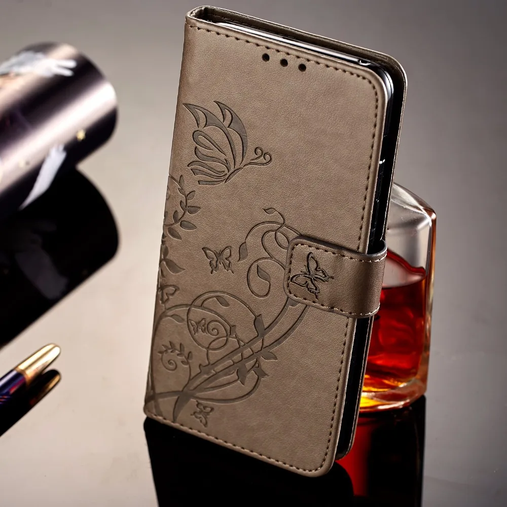 Чехол s для samsung Galaxy S9 S8 A8 плюс S7 S6 край A3 A5 j3 j5 j7 кожаный чехол для телефона с бабочками чехол