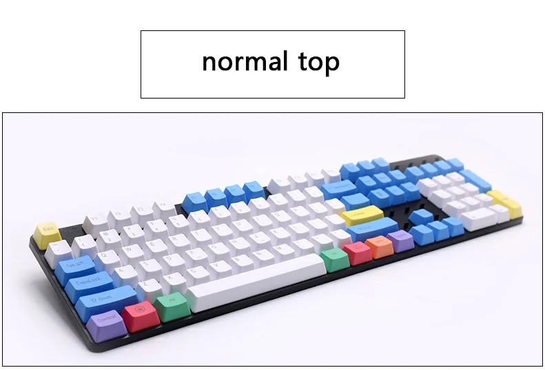Механическая клавиатура Keycap 87/104/108 клавиши PBT Мел Набор цвет личности брелки для Cherry mx