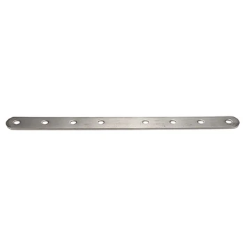 

Metal 8 Holes Flat Straight Design Corner Brace Angle Bracket 250mm