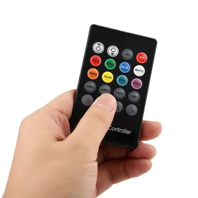 1 шт. 12 В гибкий ленточный светильник ing RGB декоративная атмосфера под лампой шасси автомобиля днище система светильник