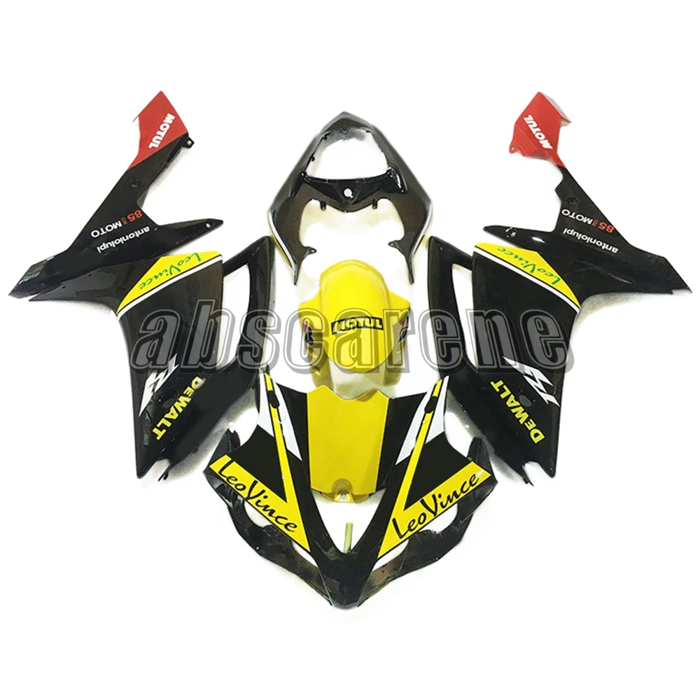 Полные обтекатели для Yamaha YZF1000 R1 2007 2008 YZF 07 08 ABS пластиковые вставки кузова