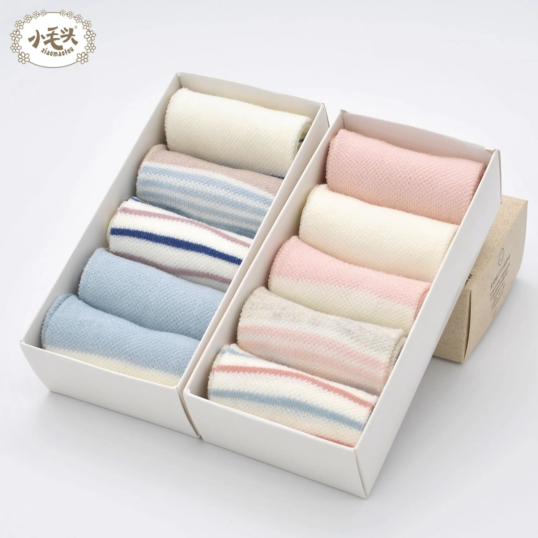 Children Summer Mesh Socks Breathable Infant Cotton Socks Cute Cartoon BABY'S Socks Stripes BOY'S Girls Socks