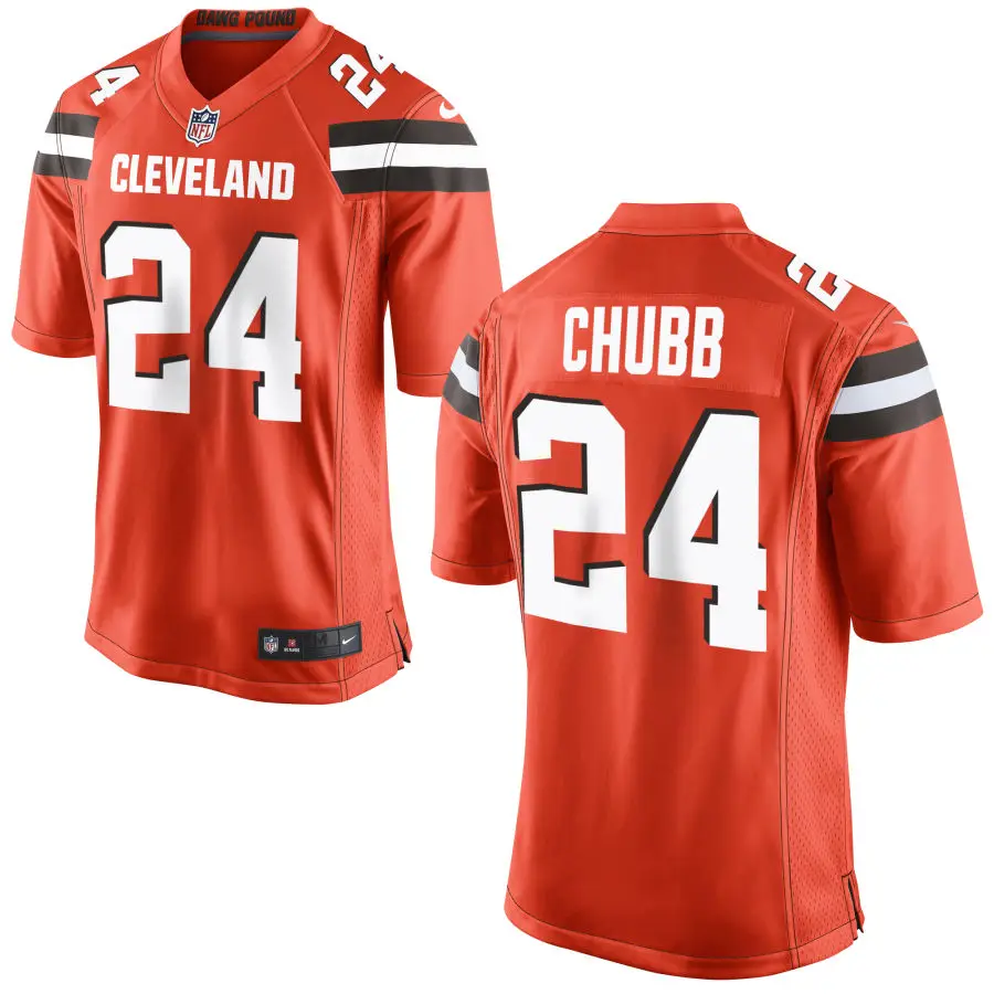 MEN Кливленд Высокое качество Мужские Jabrill Peppers Browns Джерси - Цвет: MEN