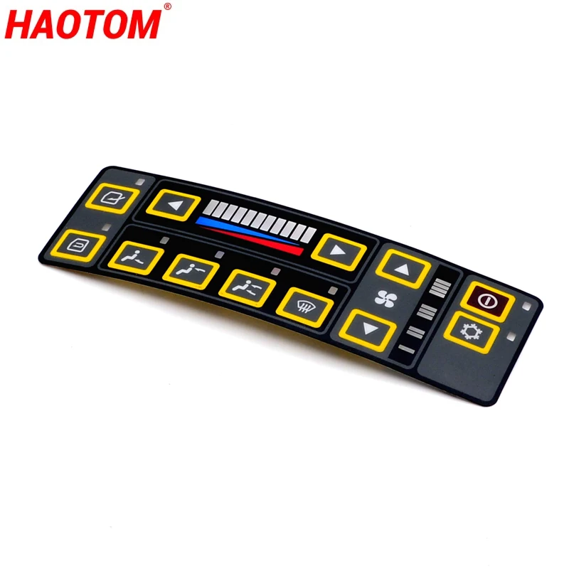 

Excavator A/C Air Controller Control Panel Switch Sticker For Hyundai R110-7 R210-7 215-7 R250-7 R290-7 200-7 11N6-9003