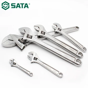 

SATA 4,6,8,10-lnch Adjustable Wrench Hardware tools adjustable wrench adjustable wrench live wrench