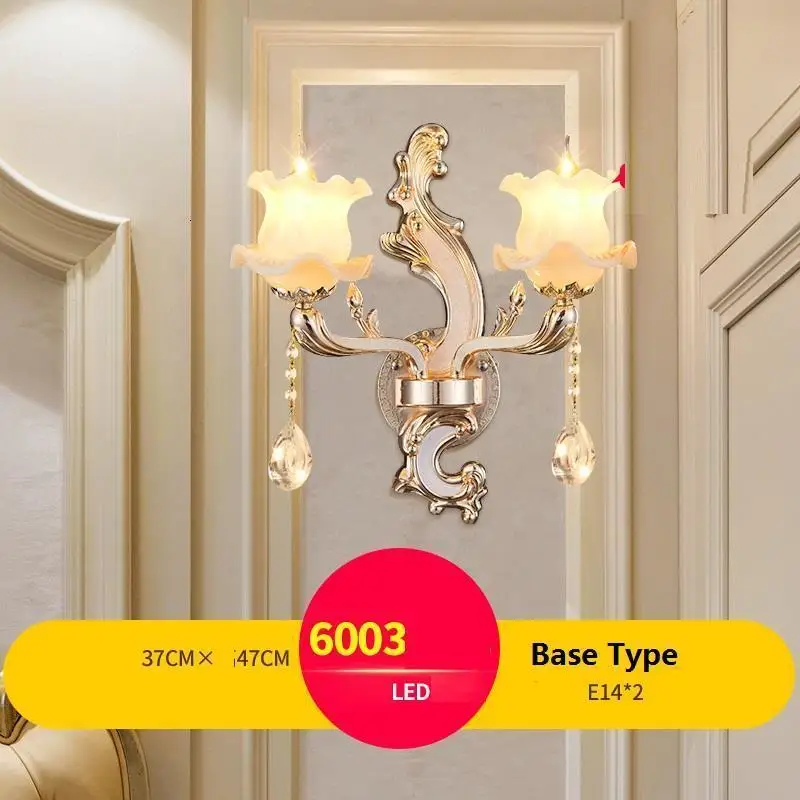 Coiffeuse Avec Miroir Badkamer Verlichting Lampara De Aplique Luz Pared Crystal аппликация Murale светильник Настенный светильник для спальни