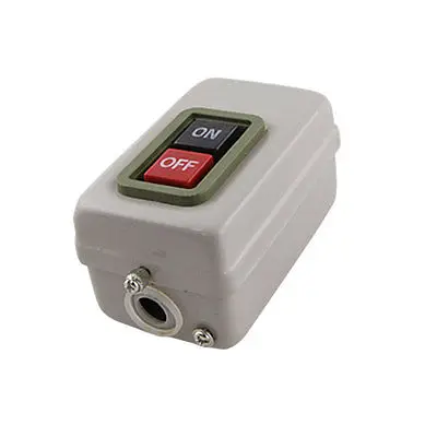 

NO OFF 6 Screw Terminals Power Push Button Switch 3.7KW