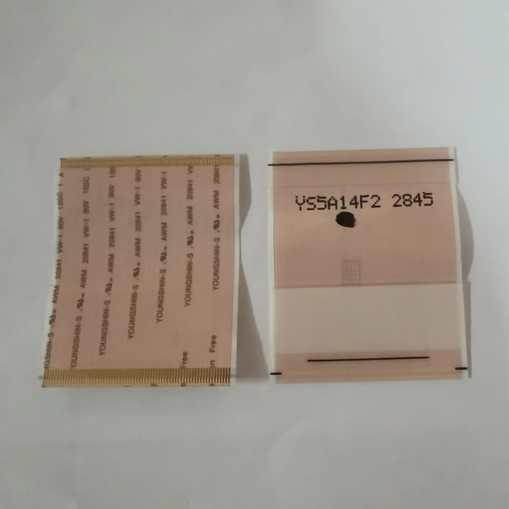 2845 68pin Flex Cables 68 pins Tcon Card Cable Without Buckle 35mmX44mm 68 pin Flexible Cable For T con Board Connector