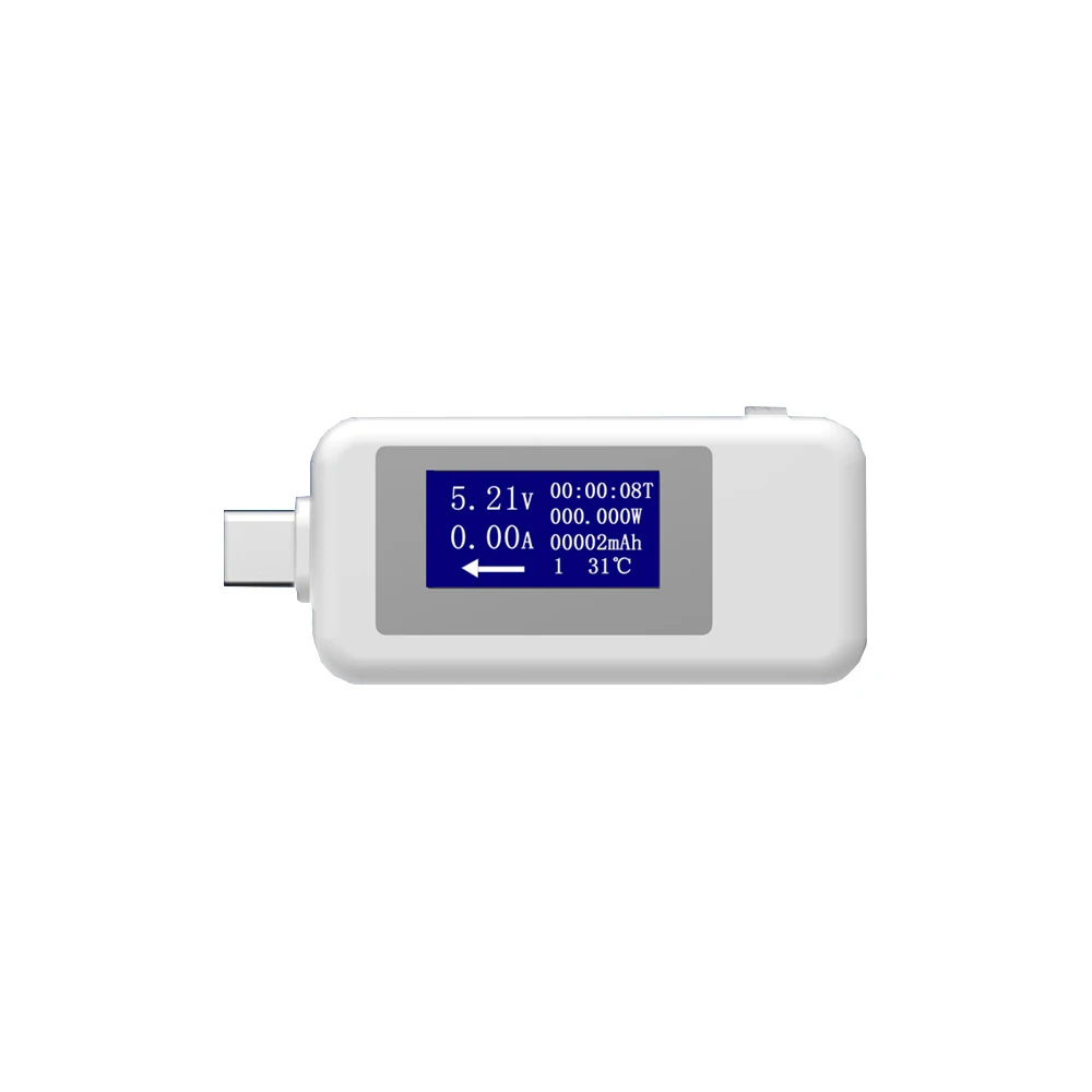 DANIU Тип C USB тестер постоянного тока цифровой вольтметр USB Напряжение измеритель тока Амперметр детектор FPR металлический рабочий индикатор скидка 20
