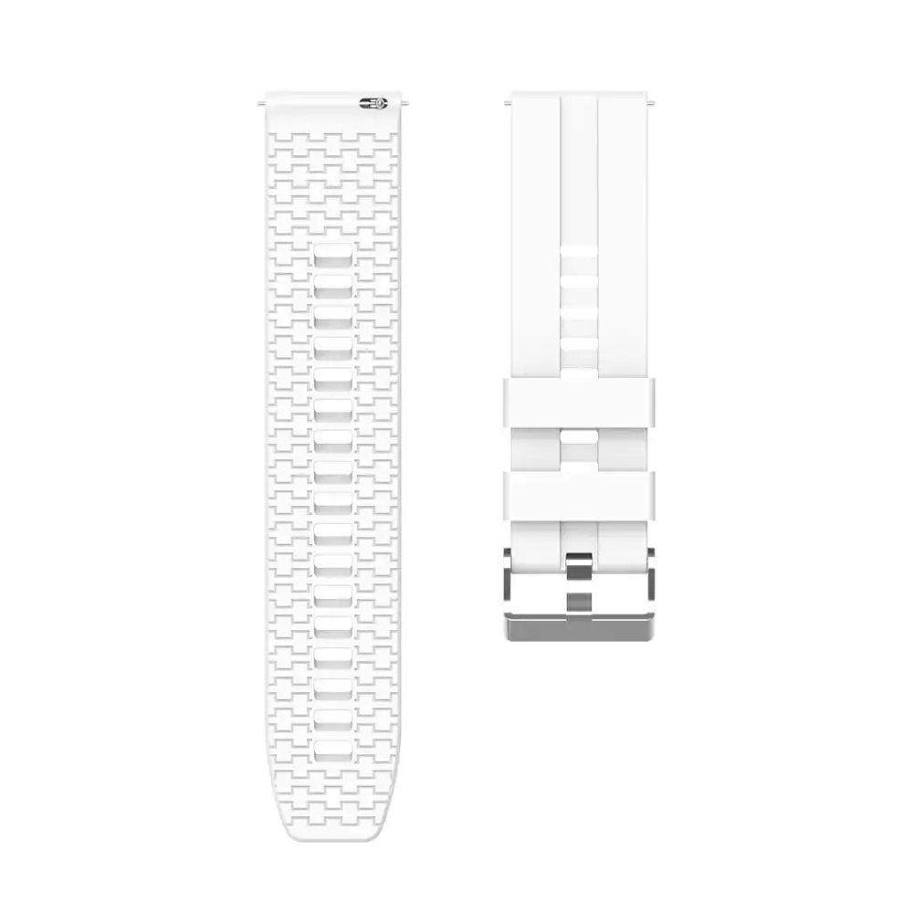White GT2 46 мм ремешок для часов HUAWEI GT 2 42 мм Классический/спортивный выпуск ремешок для часов GT Active HONOR Волшебный силиконовый браслет - Цвет ремешка: White
