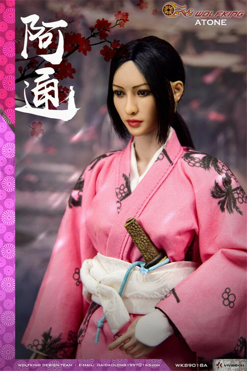 Для сбора WOLFKING WK89018A 1/6th Atung Женская фигурка коллекционная игрушка 12 ''с фигурой куклы