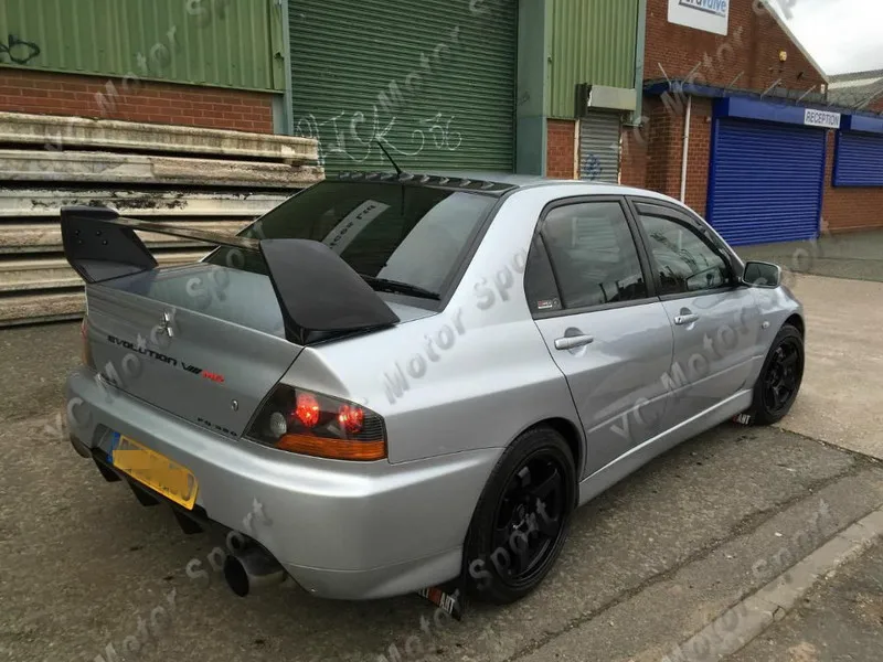 2001-2007 Mitsubishi Lancer Evolution 7-9  FQ Type Rear Spoiler CF (10)