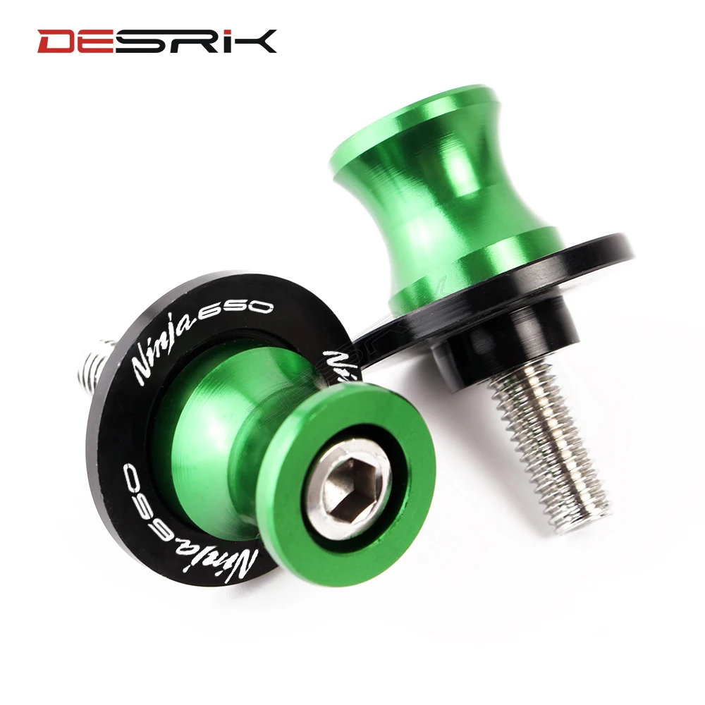 Bobines Bras Oscillant 6mm CNC GErnie - Curseur Vis Support Moto Compatible FZ8 FZ-8