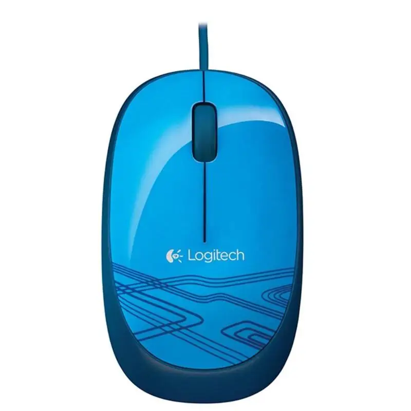 USB Проводная мышь 1000 dpi для Mac OS/Windows PC/ноутбука, универсальные перезаряжаемые мыши, компьютерные аксессуары, newst - Цвет: Синий