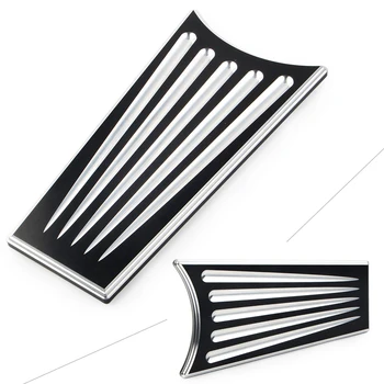 

Motorbike Edge Cut Dash Insert Cover For Harley Touring Electra Road Glide FLHS FLTR FLT FLHT FLHTC FLTC 1989-2007 Black CNC