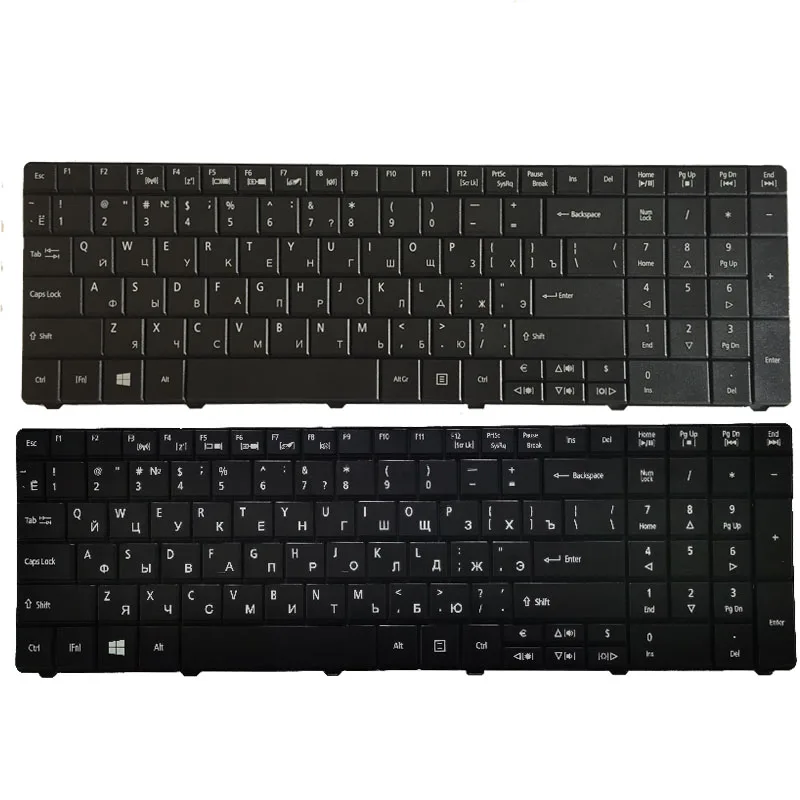 Новая русская клавиатура для ноутбука Acer aspire E1 571 571G 521 531 531G TM8571 MP 09G33SU 698 PK130DQ2A04