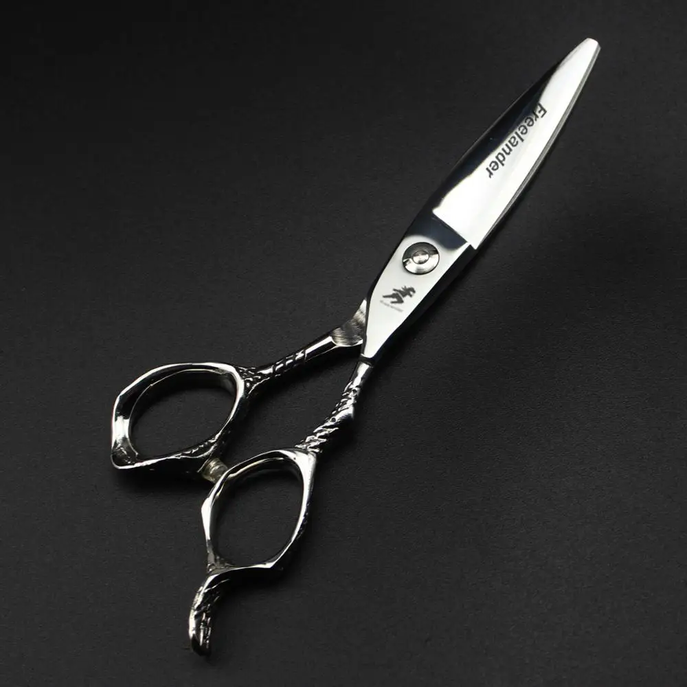 6.0inchs good qualilty pet scissors with dragon handle