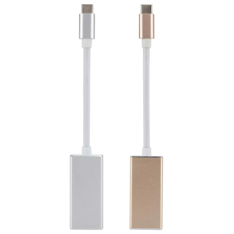 USB C-DisplayPort адаптер USB 3,1 type C-DP адаптер конвертер Поддержка 4K UHD 1080P для Macbook Pro // D08A