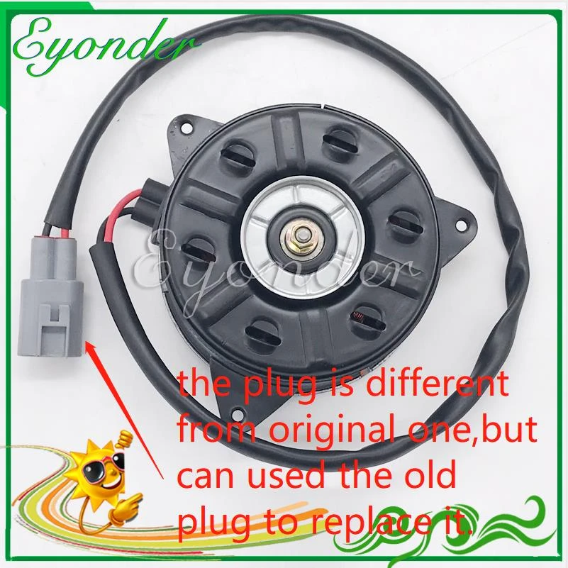 Condenser COOLING radiator Fan Motor for Mitsubishi Pajero V68 V73 V75