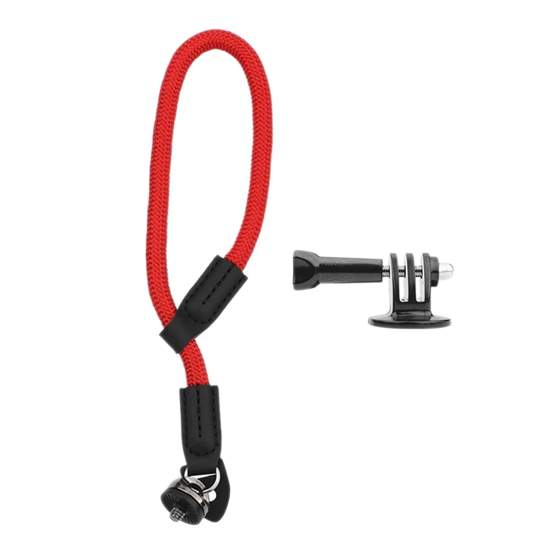 ABHU-For-Dji Osmo Action Handheld Lanyard Sling Медная гайка адаптер Ручной ремень для Osmo Action Sports camera Аксессуары