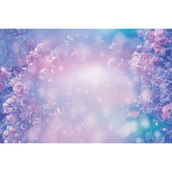 

Spring Pink Flower Dreamy Newborn Baby Shower Birthday Princess Backdrop Custom Vinyl Photography Background For Photo Studio