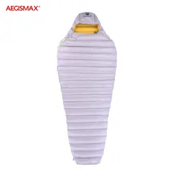 AEGISMAX Открытый компактный спальный мешок Кемпинг утка вниз Stitchable спальный мешок Водонепроницаемый Сверхлегкий спальный мешок обеда