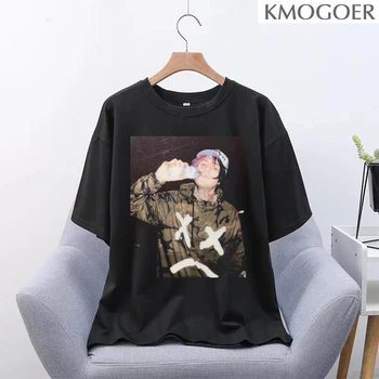

2020 Women T Shirt Harajuku Top Summer Harajuku Tops Lil Peep Serpents Female T-shirt LIL PEEP Printed Funny Vintage