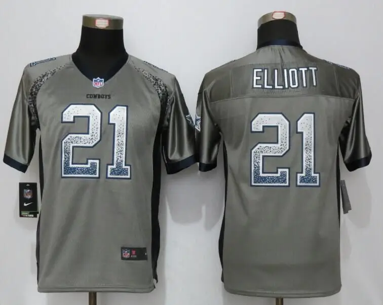COLOR AS PHOTO SHOWN Stitiched, Dallas s Ezekiel Elliott Elite для мужчин Джерси - Цвет: COLOR AS PHOTO SHOWN