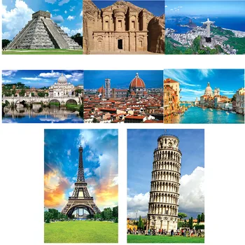 

Adults Children Puzzles Toys Jigsaw Holiday Puzzle Toy 1000PC Puzzle Landscape Pattern Educational Toy Birthday Gift #4.8