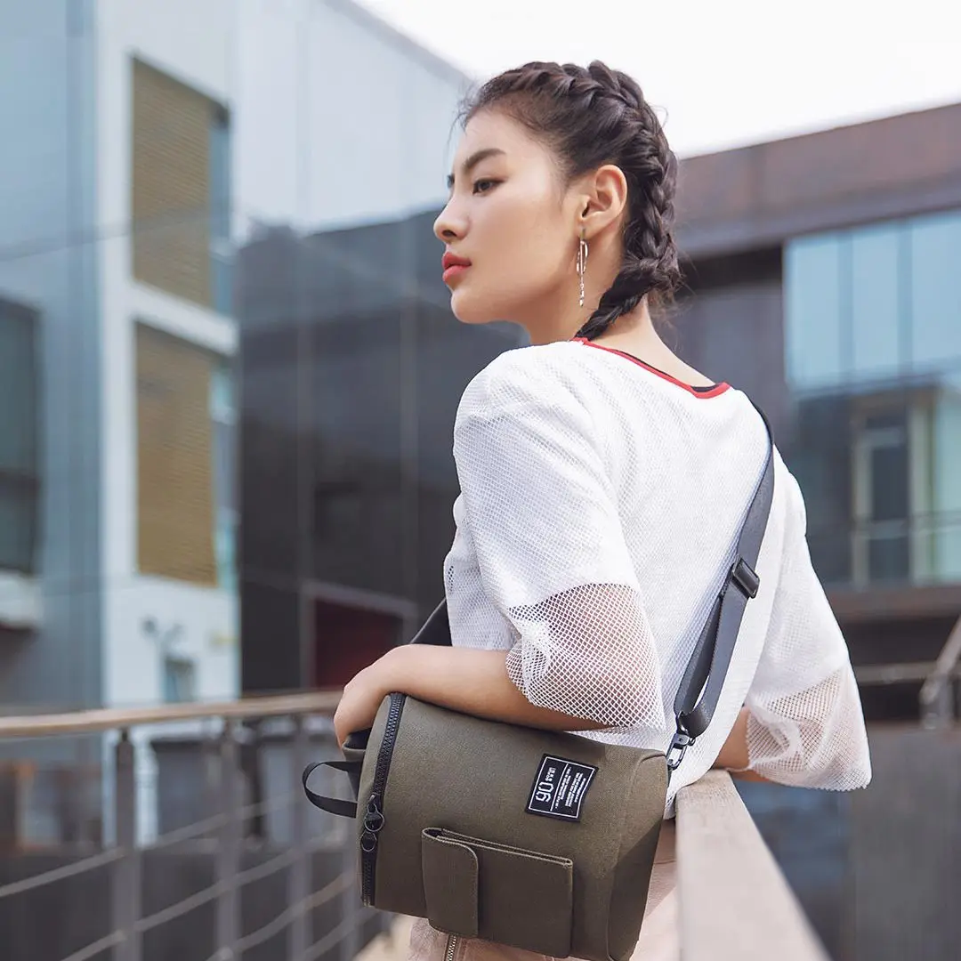 90 забавная шикарная Повседневная нагрудная сумка модная мужская женская Мини