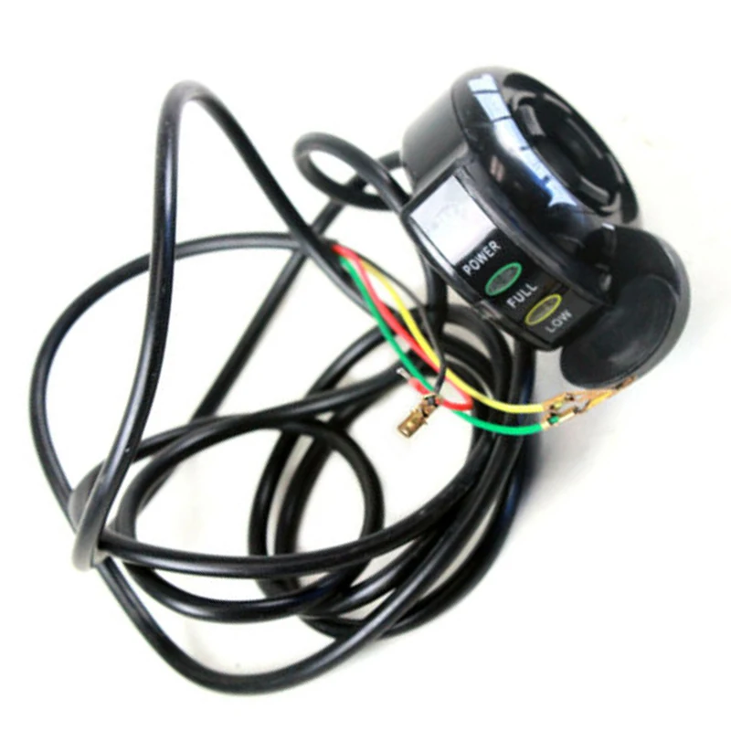 

Universal Thumb Throttle Speed Control Electric Bike Scooter 24v 36v 4 Wires durable scooter accessories