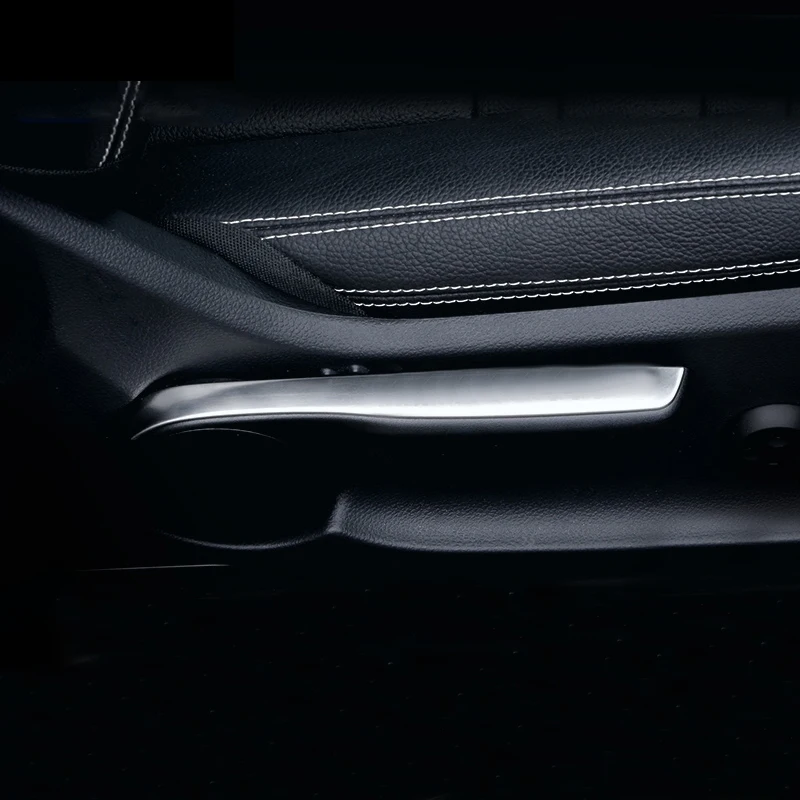 Lsrtw2017 автокресла из нержавеющей стали Регулировка полосы планки для Mercedes Benz класс B класс cla GLA