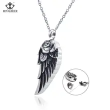 ROYALBEIER Новое поступление кулон из нержавеющей стали бутылки ожерелье для изготовления ювелирных изделий ожерелье для кремации Кристалл Духи