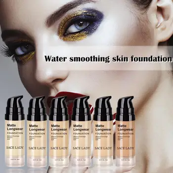 

SACE LADY Face Concealer Foundation Makeup Professional Control Make Matte Cream Concealer Base Oil For Dark Liquid Skin Up C1A4