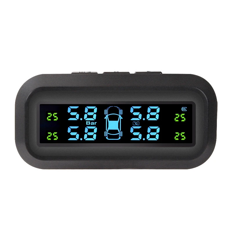 Universal Car TPMS Tire Pressure Monitoring System Solar Power Digital TMPS LCD Display Security Alarm Tire Pressure Sensor for car tire pressure monitor,car tire pressure sensor