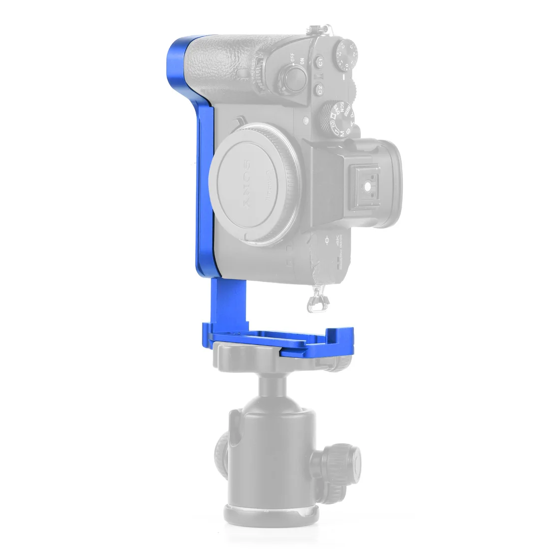 Алюминиевый A9 A7R3 Pro вертикальный QR L Тип пластины кронштейн штатив БЫСТРОРАЗЪЕМНАЯ Ручка Набор для sony A9/A7R3/A7M3