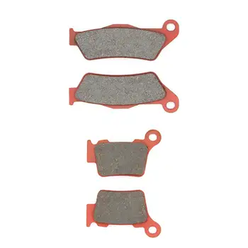 

MEXITAL Motorcycle Brake Pads Front Rear for KTM EXC 125 300 450 500 Six Days (11-18) / EXC 400 450 Racing (04-07) 181-368-1