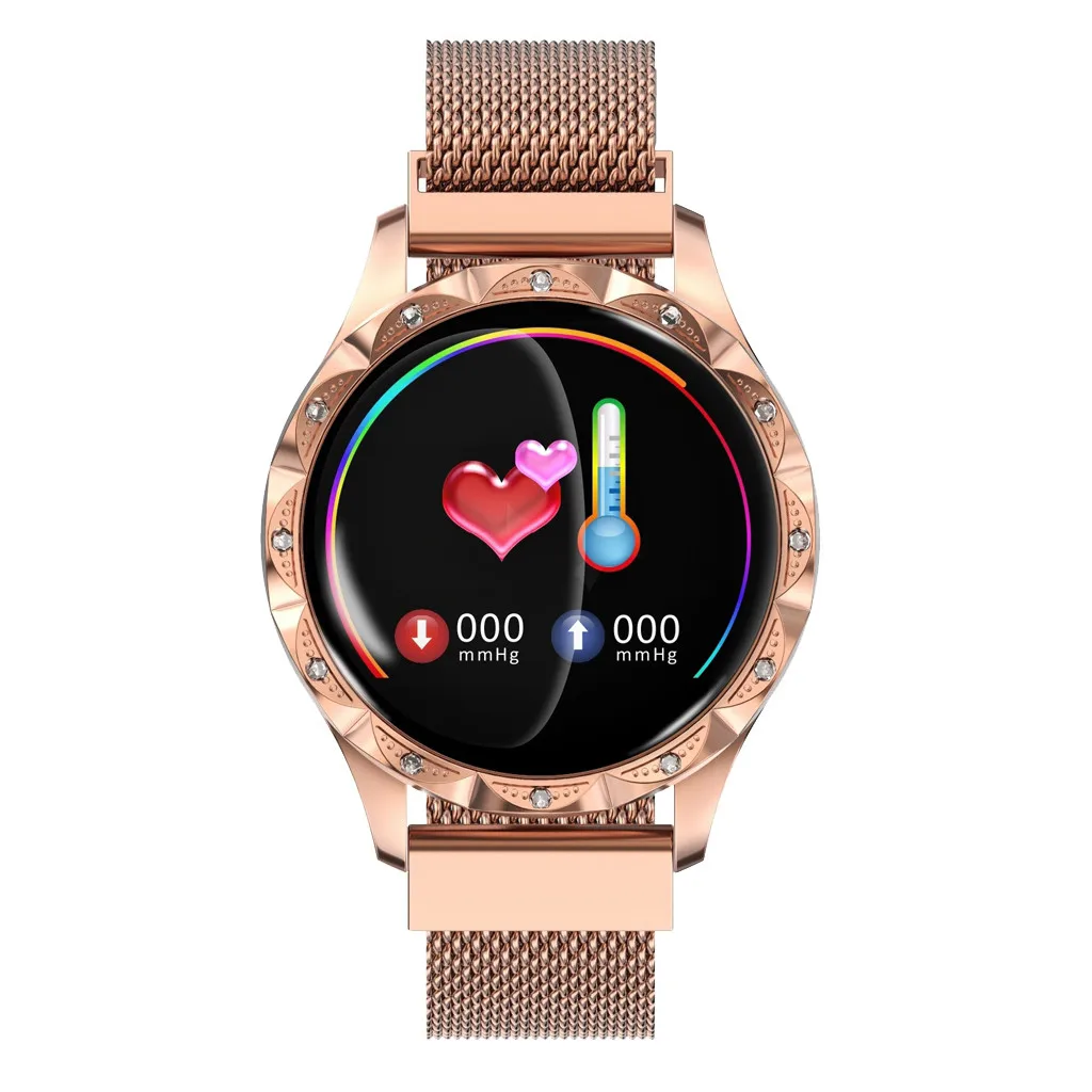 

HIPERDEAL Women Smart Watch 2019 New Lady Calorie Fitness Tracker WristBand Waterprof Bracelet Jy24