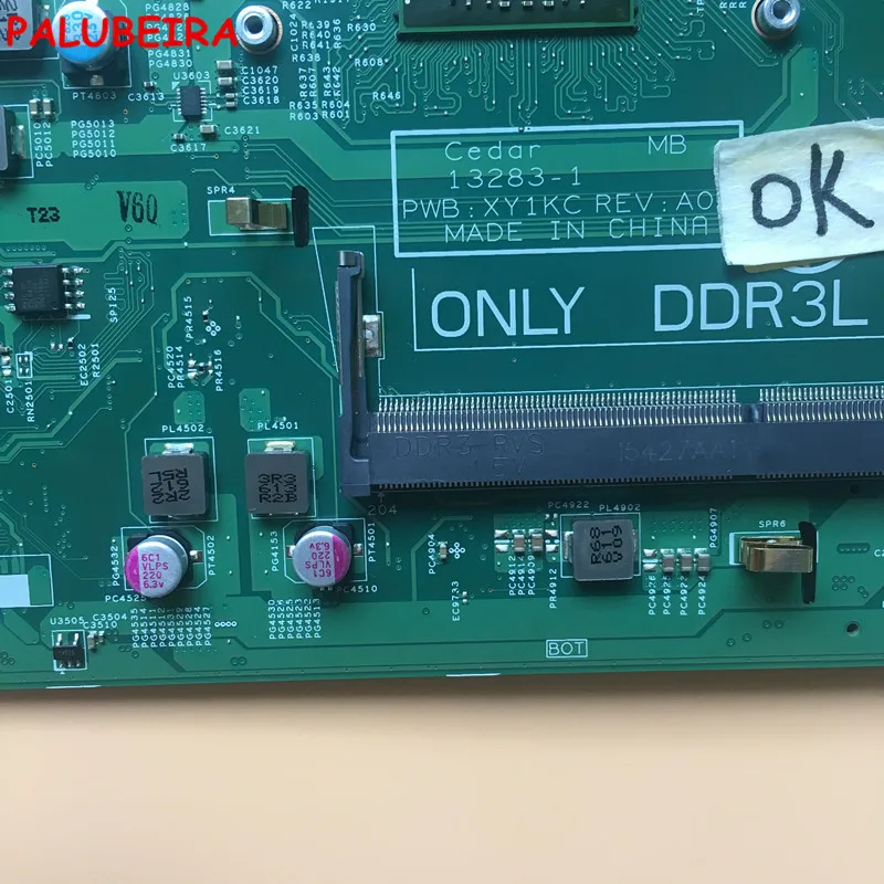 PALUBEIRA A6-6310 для DELL INSPIRON 3541 3441 3442 3542 Материнская плата ноутбука 13283-1 ПРБ: XY1KC CN-04XK49 4XK49 материнская плата