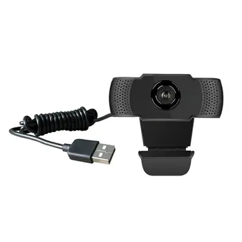 

200W HD 1080P Webcam Built-In Microphone Auto Focus High-End Video Call Computer Web Camera Pc Laptop Game