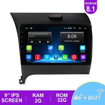 

9'' IPS Android 8.1 Car GPS Radio Head Unit For KIA K3 CERATO FORTE 2013 2014 2015 2016 GPS Car Multimedia DVD Player