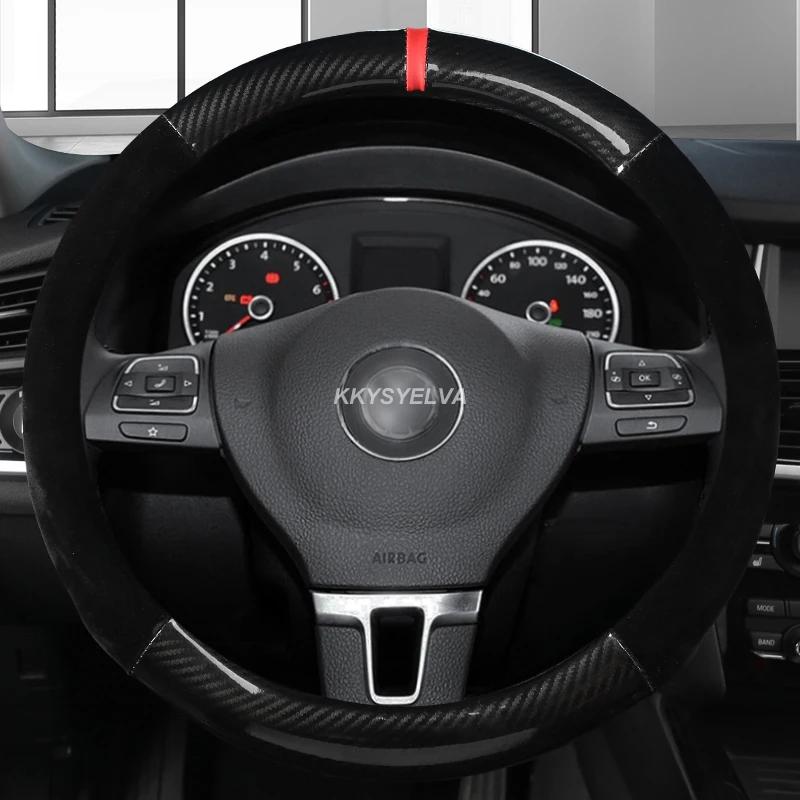 Coprivolante 37 38Cm 15 "Per Volkswagen Vw Ameo Arteon/Cc Beetle Golf Jetta Lamando Passat Phideon Polo Up Vento