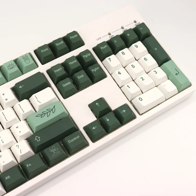 Gmk Botanical Keycaps Keycap Teclado Mecânico Perfil Cereja Interruptor mx Pbt Dye-sublimação 143 Chaves - Imagem 4