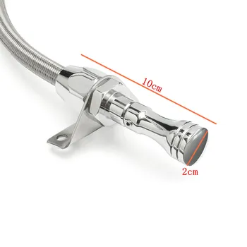 

Hot Stainless Flexible Transmission Dipstick Cable Kit For Chevy-GM Trans SBC TH350 350 Turbo 350 Transmissions