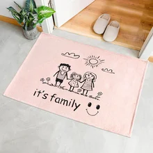 Скандинавском стиле входной коврик в бытовых дверной коврик может скраб дверь в дверь грязи домашний ковер с нескользящей подошвой