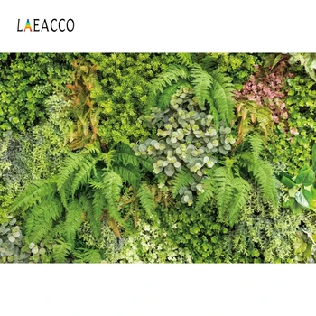 

Laeacco Tropical Party Backdrops for Photography Green Leaves Grass Foliage Photo Backgrounds Jungle Forest Portrait Photophone