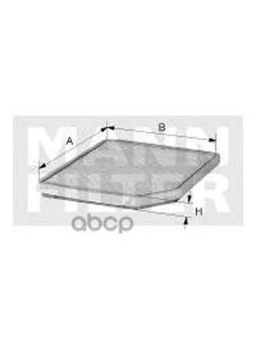 Cabin air filter Mann Filter Cuk26007 MANN-FILTER art. CUK26007